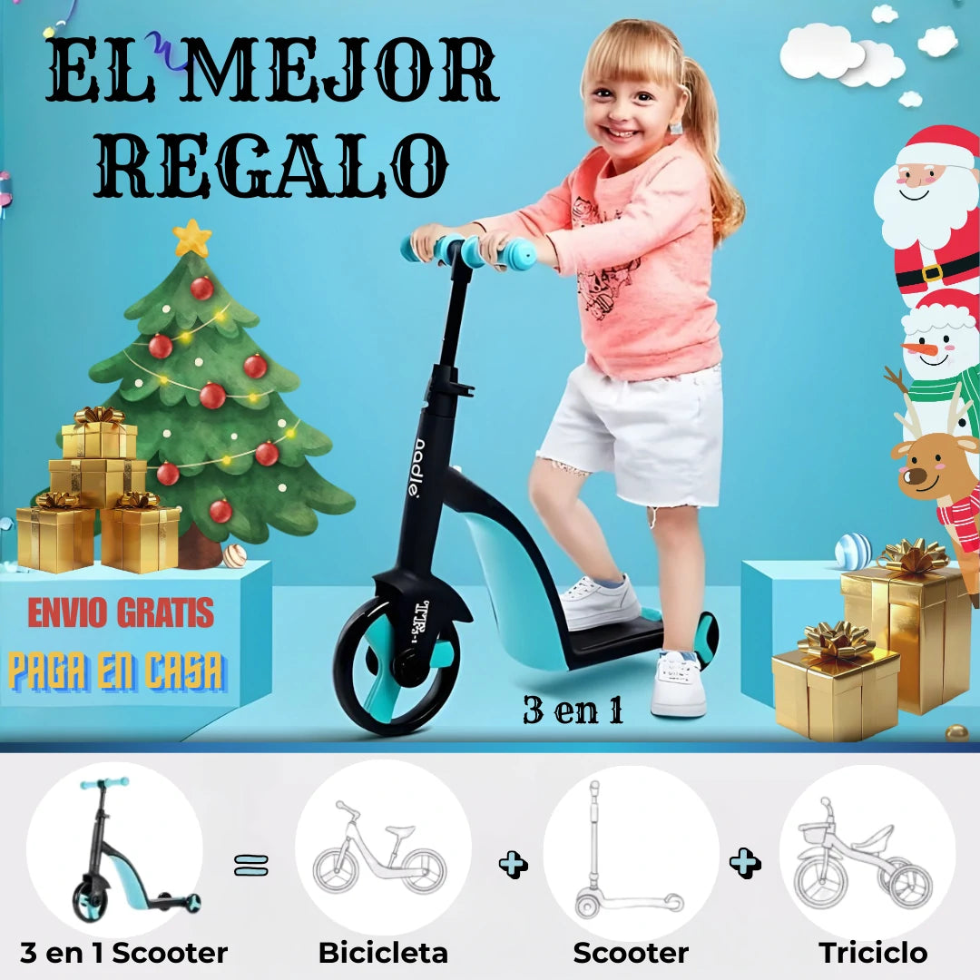Scooter 3 en 1